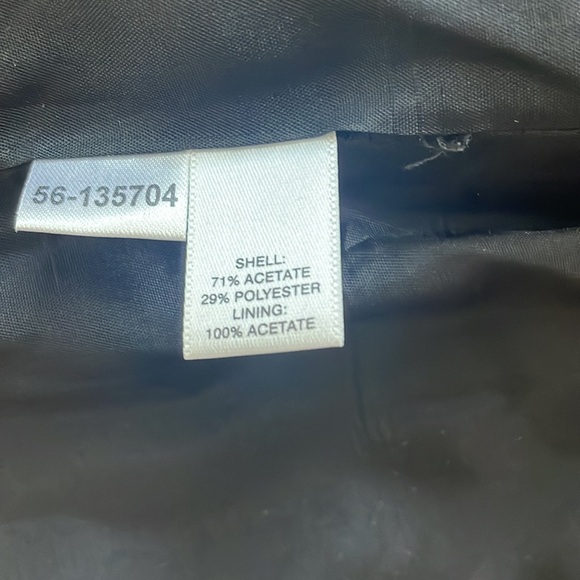 Ann Taylor loft suit set. Black 0 petite. Blazer and pants. - Picture 6 of 10